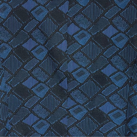 Vintage 70’s Geometric Mod Brocade Detroit Blazer Jacket - Picture 4 of 8